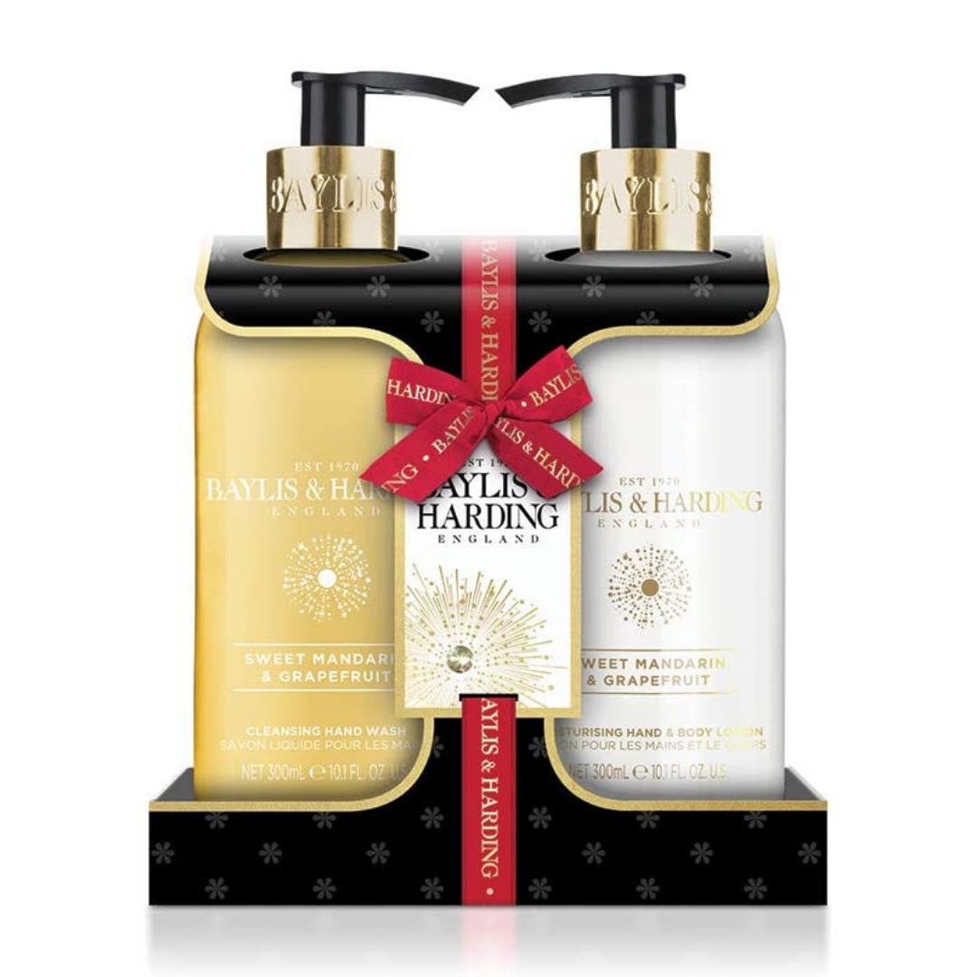 B&H Sweet Mandarin & Grapefruit Hand Wash + Body Lotion Set