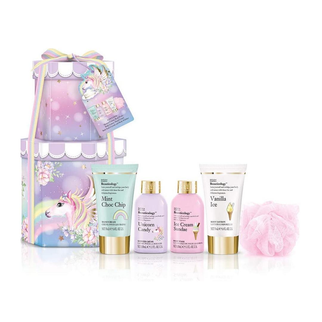 B&H Beauticology Unicorn Mini Stack Set, Assorted Fragrances