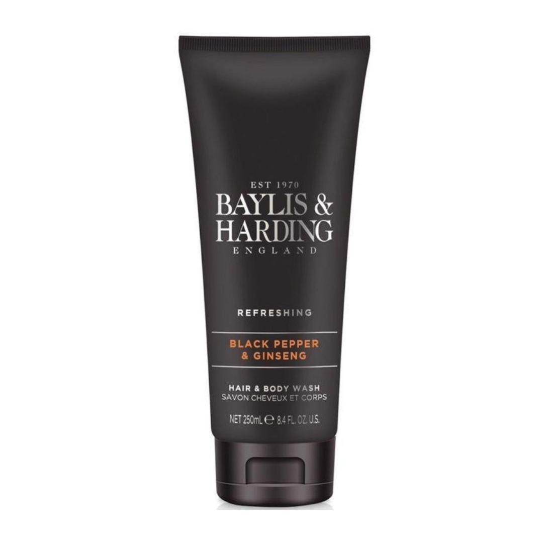 B&H Black Pepper & Ginseng Hair & Body Wash 250ml